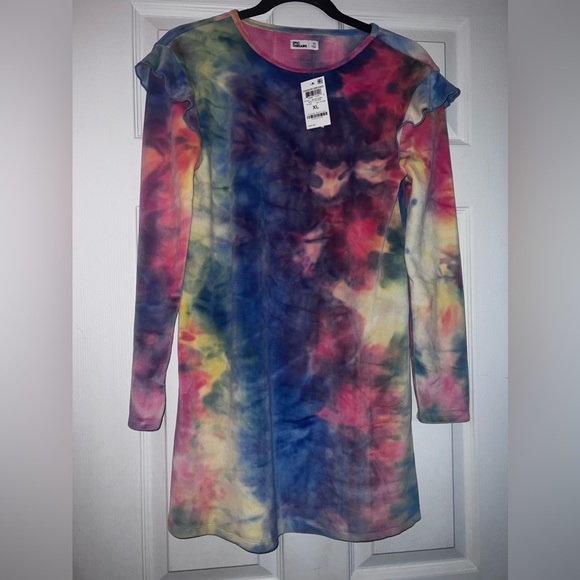 Epic Threads Other - Velvet Girls Dress multicolor